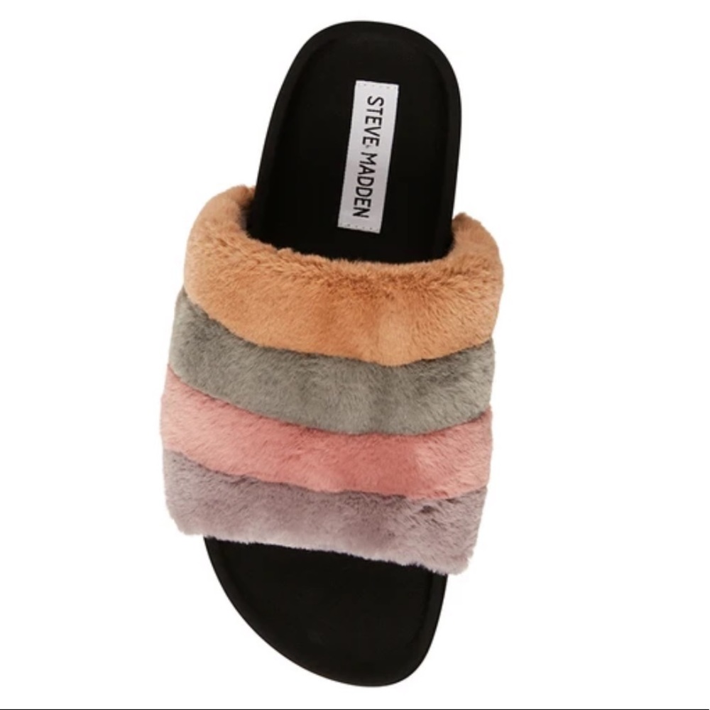 Alfie Steve Madden chunky slides